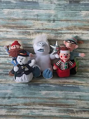 Vintage Rudolph The Red-Nosed Reindeer Plush Misfit Toys Lot Of 5 Stuffins Plush • $46