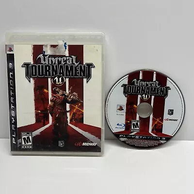 Unreal Tournament 3 (SONY PS3) TESTED NO MANUAL MIDWAY ARCADE • $4.75