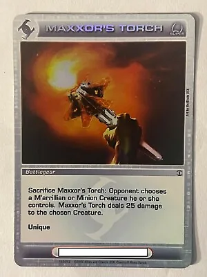 Chaotic 139/222 MAXXOR’S TORCH Super Rare Holo Foil Battlegear Card • $8.99