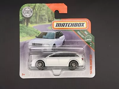 Matchbox Short Card 1994 Audi Avant RS6 White Happy To Combine Postage • £8.95