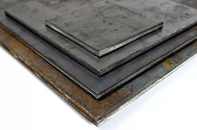 £5.39 • Buy Steel SHEET 4.0 & 5.0mm Thick Mild Steel Plate Guillotine Specials Made To Order