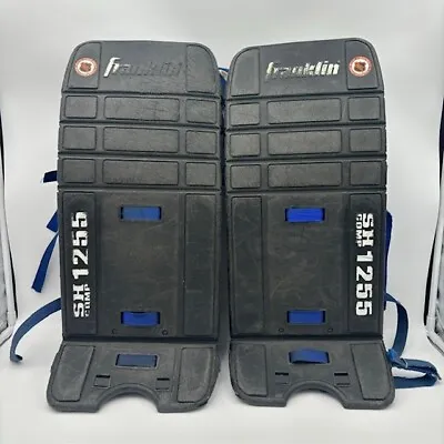 Vtg Franklin SH Comp 1255 Street Roller Hockey Goalie Pads Junior 24 Inch *READ* • $29.97