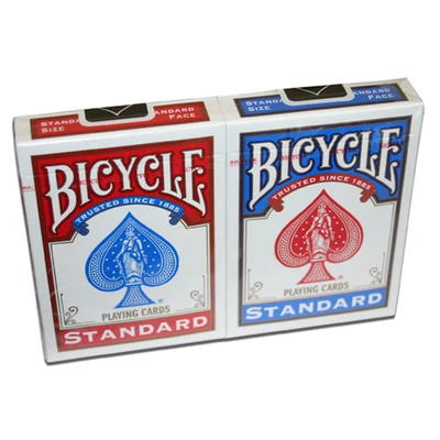 £5.95 • Buy Bicycle 2-Pack Standard Index Poker Playing Cards 1 Red & 1 Blue Deck New Sealed