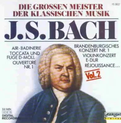 Various - J.S. Bach Vol2 CD (1988) Audio Quality Guaranteed Reuse Reduce Recycle • £1.95