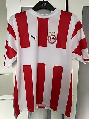 Olympiakos Home Shirt 2006/2007- Medium • £20