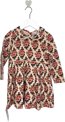 Rachel Riley Pink Floral Pleated Dress 3 Years • £33.35