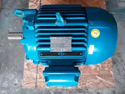 WEG 7.5 HP Electric Motor 00718ET3PCT213T-W22 Cooling Tower Motor • $599