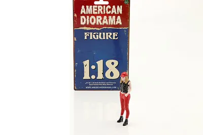 Paris Girls Night Out American Diorama 1:18 Scale Lady Female Figure 4  • $8.59