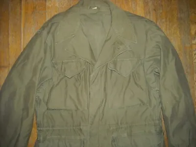 Vtg 40 Wwii M-43 Button Army Military Green Field Jacket • $175