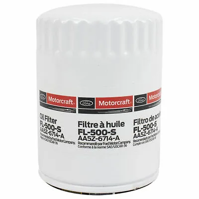 Genuine Motorcraft Professional Engine Oil Filter FL-500S AA5Z-6714-A FREE SHIP • $12.99