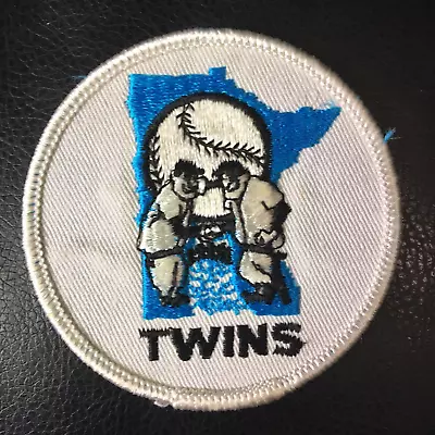 Minnesota Twins Vintage 3'' Iron On Logo Patch Embroidered - MLB Baseball • $12.99