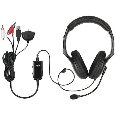 Mad Catz AMPX Amplified Gaming Headset Headphones With Microphone For Xbox 360 • $118.88