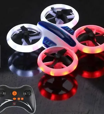 $29.95 • Buy SUPER EASY Mini Drone Helicopter UFO Drones For Kids LED RC Quadcopter 2.4G