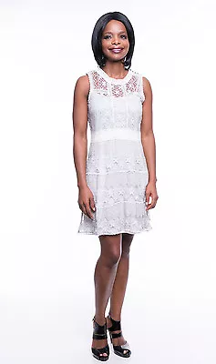 C. Luce Wmen's Lace Overlay Dress Size S M L • $17.95