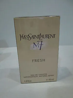 M7 FRESH De YVES SAINT LAURENT Profumo Uomo Eau De Toilette 50 O 100ml  -Vintage • £125.48