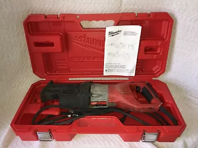 Milwaukee 6520-21 Corded Sawzall 9952 In Hard Portable Carry Case • $19.94