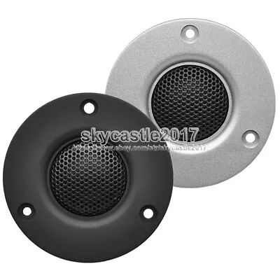 2pcs 3  Inch 4/6/8Ohm 30W Silk Film Tweeter Speaker Car Audio Treble Loudspeaker • $24.98