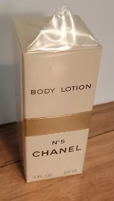 $49.99 • Buy Vintage CHANEL No 5 Body Lotion 3 Oz / 89 Ml PRE BARCODE SEALED