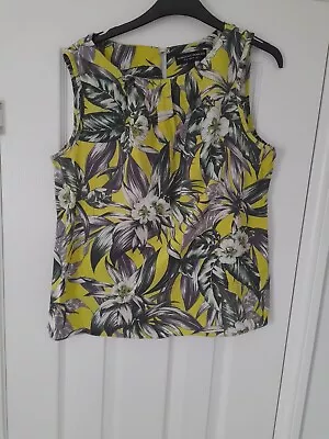 Gorgeous Ladies SleevelessTop - Dorothy Perkins Size 14 Excellent C006 • £2.99