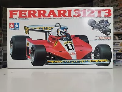 Tamiya #2010 1/20 Ferrari 312T3 Reutemann Villeneuve F1 Model Kit Sealed Vintage • £69.99