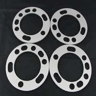 (4) 1/4  Wheel Spacers Flat 6x5.5 6x139.7 Trucks SUV 6 Lug Spacer Fits Chevy GMC • $33