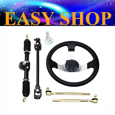 300mm 30cm Steering Wheel Tie Rod Rack Shaft For 110cc 125cc 150cc Go Kart Buggy • $109.98