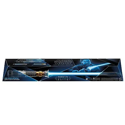 Star Wars Black Series Obi-wan Kenobi Force Fx Elite Lightsaber Hasbro Brand New • $601.10