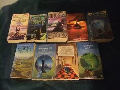  A Collection Of Fantasy Books By David And Leigh Eddings And Stephen Donaldson. • £5