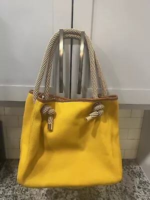 Michael Kors Marina Draw String Shoulder Bag Mustard Yellow (hangtag Missing) • $59.99