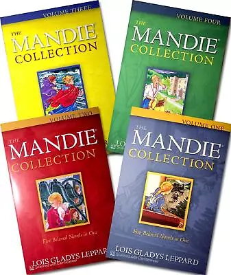 New Lot 4 MANDIE COLLECTION Volumes 1-4 Mandie Books 1-20 By Lois Gladys Leppard • $64.99