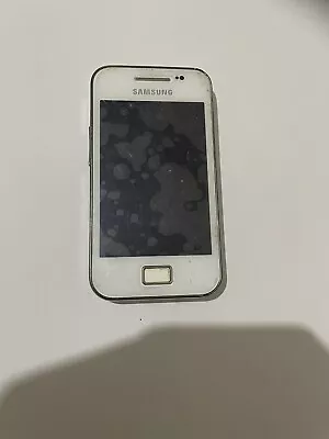 Samsung Galaxy Ace GT-S5830I - White (Unlocked) Mobile Phone Good Condition • £11.99