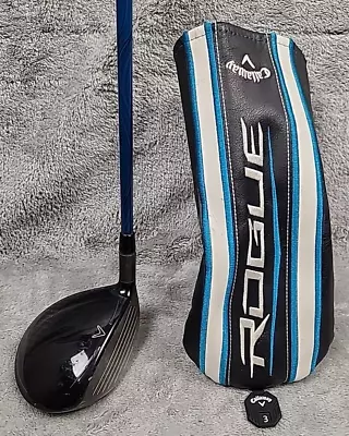 Callaway Rogue 15* 3 Wood Even Flow 75g 6.0 Stiff Graphite Mid • $130.15