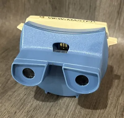 VTG Toy 1960s GAF VIEW MASTER Lighted 3D Viewer Blue Tested Viewmaster • $18.99