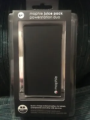 Genuine OEM Mophie Juice Pack Powerstation Duo Quick Charge External Battery NEW • $89.95