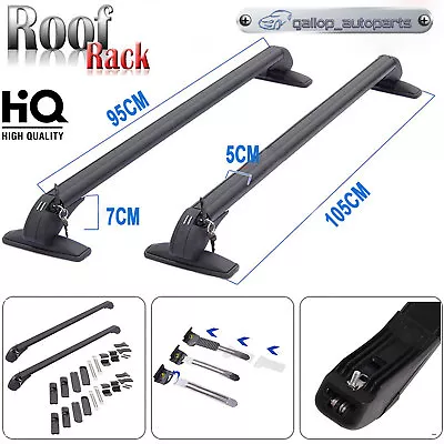 Aircraft Adjustable Roof Rack Cross Bars Top Cargo Luggage Carrier For Most Car • $101.06