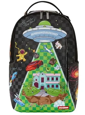Sprayground UFO WTF School Backpack Limited Edition • $89