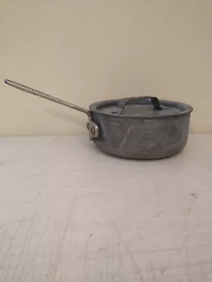 VINTAGE Commercial Aluminum Cookware Toledo Ohio 1 QT 5001 & 305 Lid • $10