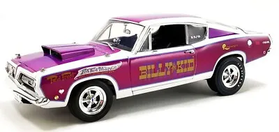 ACME 1806125 Billy The Kid 1968 Plymouth Barracuda Super Stock 1/18 Die-cast MIB • $189