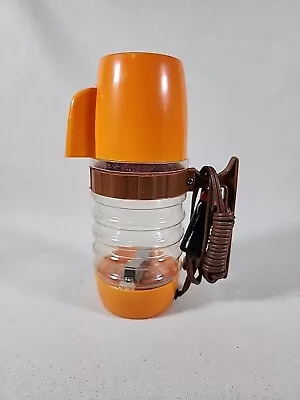 Vintage Automobile Auto Coffee Maker Warmer 1970's Orange 12v Plug In • $9.34