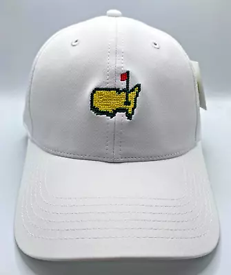 2024 Masters White Needlepoint Logo Men's Golf Hat Augusta National Adjustable • $84.99