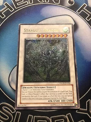 *** Stardust Dragon *** (moderately Played) Ultimate Rare Tdgs-en040 Yugioh! • $119.95