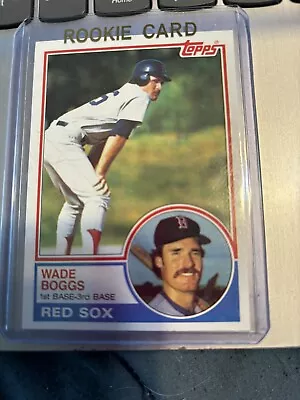 1983 Topps Set-Break #498 Wade Boggs RC NM-MT OR BETTER • $19.99