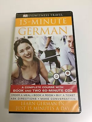 Learn German 15 Minute German With 2 CDs Plus Two More German Teaching Books • £5