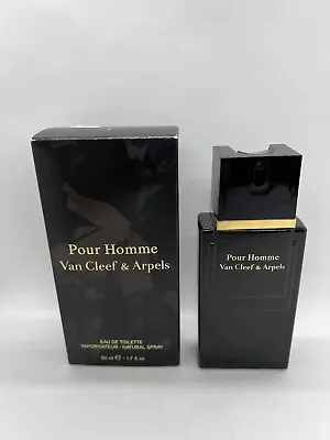 Van Cleef & Arpels Pour Homme Edt  50ml /1.7 Oz Vintage Rare Open Box See Pics • $204.69