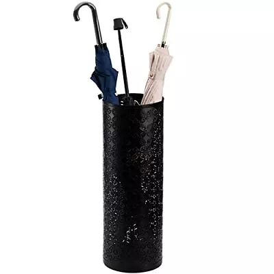 Metal Round Umbrella Stand Rack Free Standing Umbrella Holder Bin Canes Walking  • $32.32