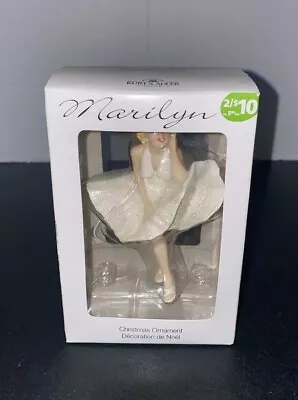 Marilyn Monroe Christmas Ornament Sam Shaw Kurt Adler Brand New In Box • $12.99