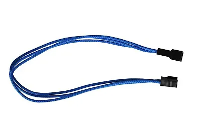 RAIDMAX 3-Pin Male To 3-pin Female PC Fan Power Extension Cable-Blue • $2.99