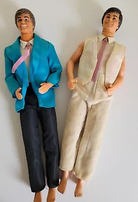 2 X Vintage 1983 Mattel Ken Dolls Original Outfits • $56.25