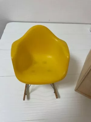 Vitra Design Museum Miniature Collection Eames RAR 1950 Yellow W/Box USED • $168