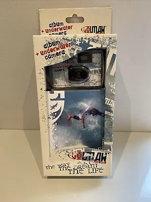 Vintage Underwater Disposable Camera & Photo Álbum - Outlaw Extreme New In Box • £13.90